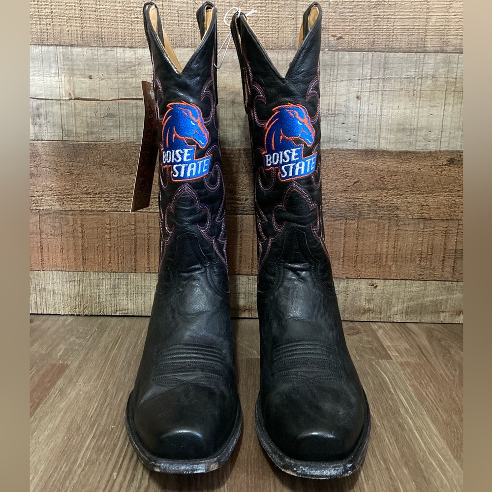Men’s Boise State Broncos Gameday Cowboy Boots, NWT